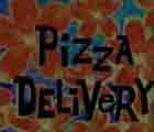 בוב ספוג - משלוחי פיצה                                                          