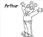 ארתור בדף צביעה